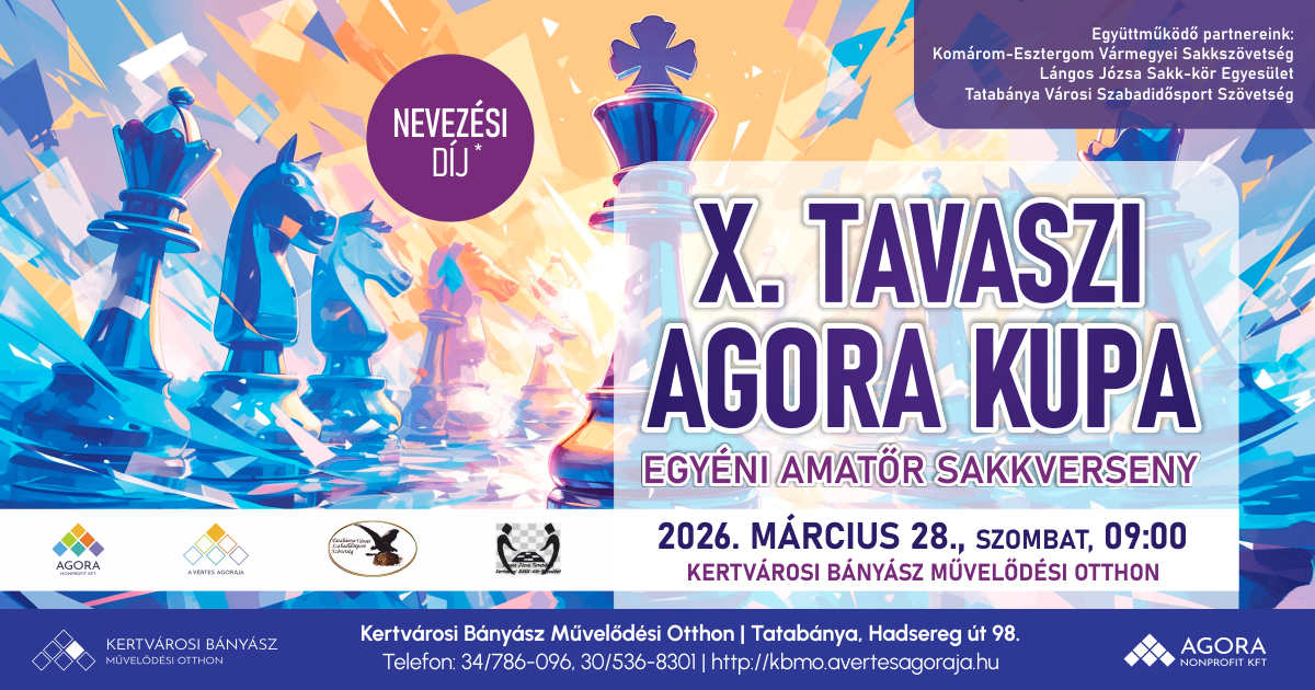 X. TAVASZI AGORA KUPA