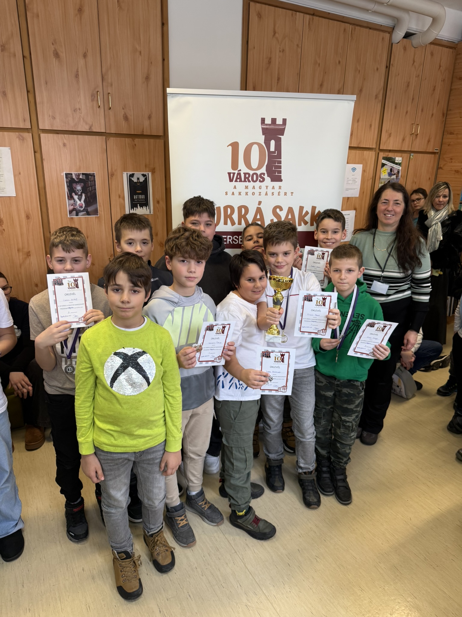 10 város a Magyar Sakkozásért program Alföld -5. állomás