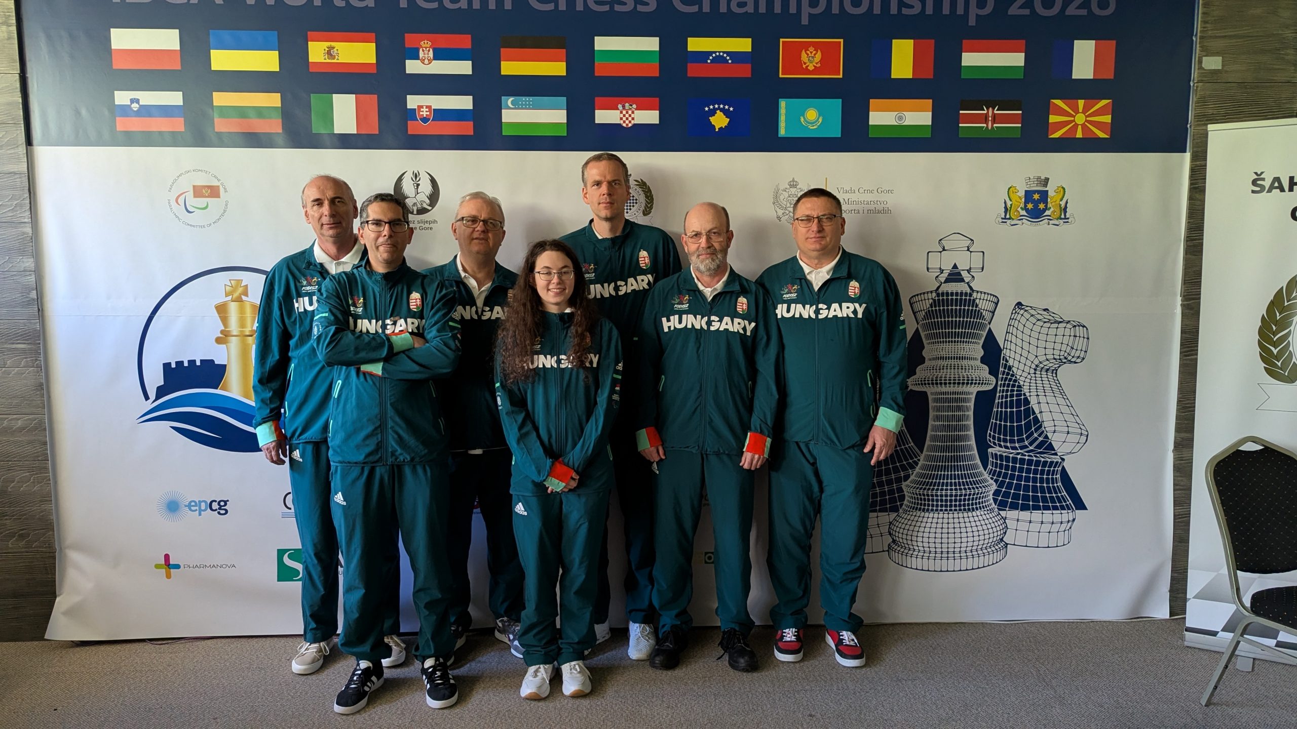 A látássérült sakkválogatott a 7. helyen végzett a világbajnokságon