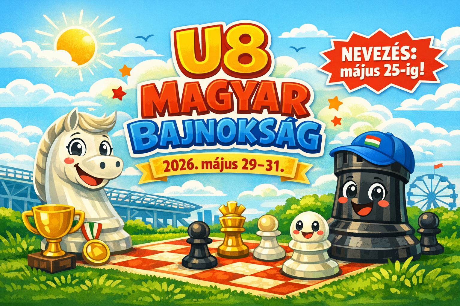 Közeleg a nevezési határidő – jön az U8 Magyar Bajnokság!