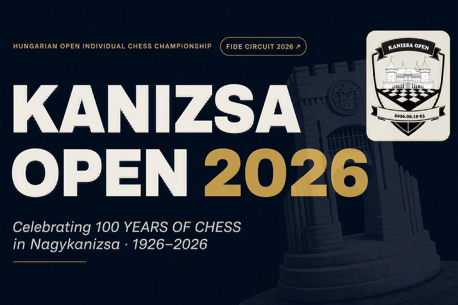 Augusztus 1-ig lehet nevezni a Kanizsa Openre